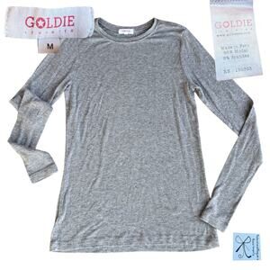 Goldie Tees Goldie LeWinter Ribbed Tee Sz M